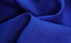 Tkanina lniana ciemny habrowy