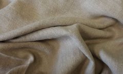 Tkanina lniana cienki naturalny