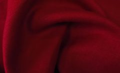 Tkanina lniana grubszy czerwony