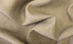 Tkanina lniana melanż beżowy
