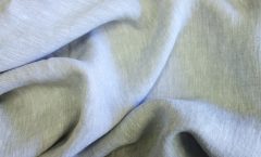 Tkanina lniana melanż gołebi